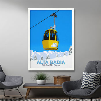 Alta Badia Ski Resort Poster, 2 of 6