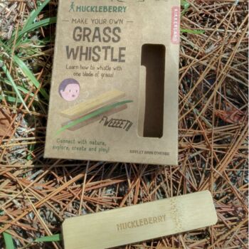 Huckleberry Bamboo Grass Whistle, 3 of 3