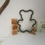 Macrame Sage Wooden Bear, Nursery Wall Decor, Baby Room, thumbnail 4 of 11