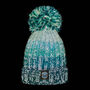 Andrea Hall Alpine Lake Reflective Super Bobble Hat, thumbnail 3 of 4