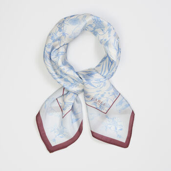 Bunny Blues Square Scarf, 3 of 4