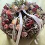 Cottage Style Dried Flower Wreath, thumbnail 4 of 8