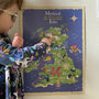 Mythical British And Irish Isles Children's Poster, thumbnail 2 of 3