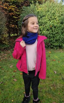Personalised Pure Cashmere Kids Snood Infinity Snood, 2 of 12