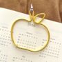 Handmade Teacher Thankyou Card With Wire Apple Keepsake, thumbnail 7 of 9