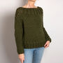 Claire Jumper Easy Knitting Kit, thumbnail 1 of 10