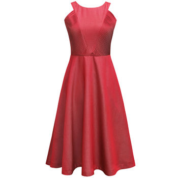Lavinia 50s Style Dress Red, 2 of 5