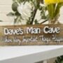 Personalised Man Cave Reclaimed Wood Sign Any Name, thumbnail 2 of 5