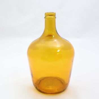 Recycled Glass Demijohn Vase | 30cm | Four Colours, 4 of 4
