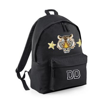 Personalised Starry Tiger Backpack, 5 of 9