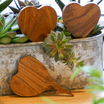 Personalised Gift Set Of Three Fiorella Teal Botanical Planters, 6 of 10