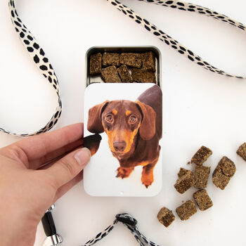Personalised Photo Dog Pet Treat Tin, 2 of 10