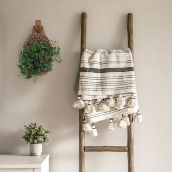 Crochet Jute Plant Hanging Basket, 5 of 6