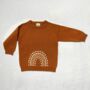 Rainbow Knitted Baby / Children's Jumper, thumbnail 4 of 7