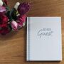 'Be Our Guest' Wedding Guest Book, thumbnail 6 of 12