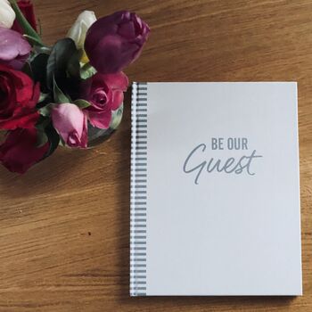 'Be Our Guest' Wedding Guest Book, 6 of 12