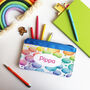 Personalised Rainbow Bubble Pencil Case, thumbnail 2 of 12