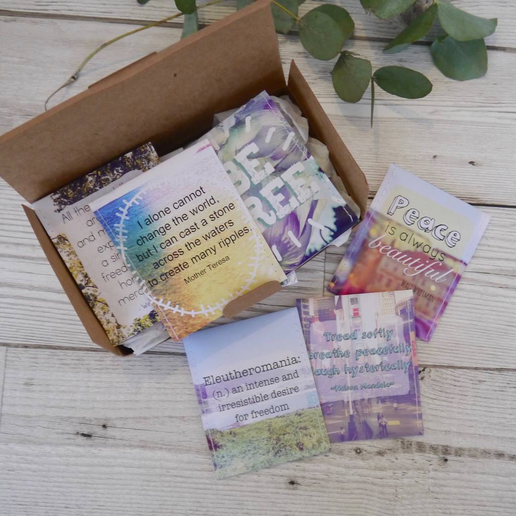 Freedom Tea Gift Set By Victoria Mae Designs | notonthehighstreet.com