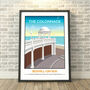 The Colonnade, Bexhill On Sea, East Sussex Print, thumbnail 1 of 5