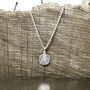 Silver Mini St Christopher Necklace, thumbnail 5 of 5