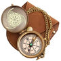 Personalised Celtic Knot Compass With Leather Case, thumbnail 8 of 12
