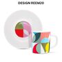 Coloured On Trend Porcelain Espresso Cup And Saucer, thumbnail 3 of 11