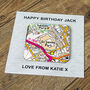 Favourite Football Grounds Coaster Card, thumbnail 10 of 12