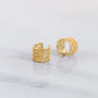 Gold Plated Cut Out Ear Cuff, thumbnail 1 of 6