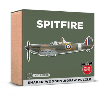Wooden Spitfire Shaped Jigsaw, 5 of 5