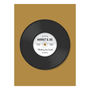 Personalised Record Wedding Or Anniversary Gift Print, thumbnail 3 of 5