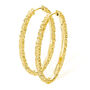 Large Hula Hoop Earrings In Gold Vermeil Plated, thumbnail 1 of 6