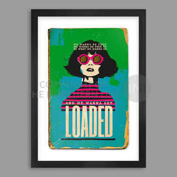 Loaded Music Poster Print, 3 of 6