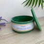 Emerald Green Wide Smooth Storage Pot With Lid, thumbnail 1 of 7
