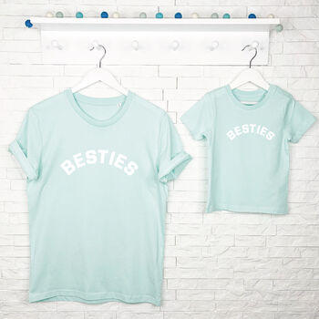 Besties Mother And Child Matching T Shirt Set, 8 of 9