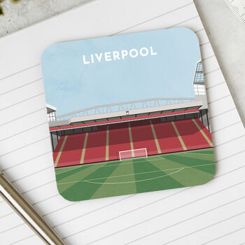 Illustrated Football Stadium Coaster Gift Request Any Stadium, 4 of 8