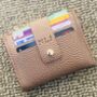 Personalised Vegan Non Leather Pearl Duo Coin Purse, thumbnail 3 of 12