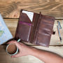 Personalised Vintage Leather Travel Wallet, thumbnail 9 of 10