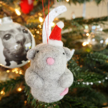 Mouse Christmas Tree Decoration, 2 of 10
