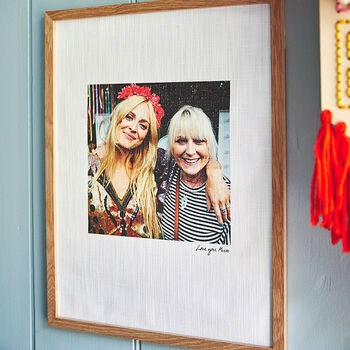 Personalised Favourite Photo Cotton Print, 2 of 5