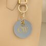 Personalised Vegan Leather Bag Accessory With Zodiac Charm, thumbnail 4 of 12
