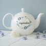 Personalised Inspiration China Teapot, thumbnail 1 of 4