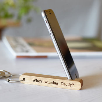Personalised Phone Stand Keyring, 11 of 11
