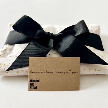Handwritten Type, Personalised Luxury Shopping Tote Bag, 9 of 10