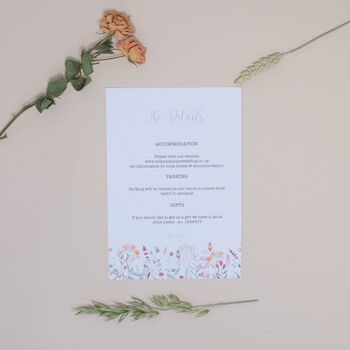 Boho Natural Wedding Invitations, 8 of 10