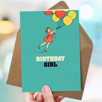 Birthday Card ‘Birthday Girl’, 3 of 4