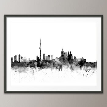 Toronto Canada Skyline Cityscape Art Print, 8 of 8