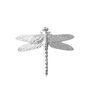 Dragonfly Lapel Pin – Silver/Gold Vermeil Plated, thumbnail 3 of 6