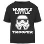 Mummy's Little Trooper Kid's T Shirt, thumbnail 3 of 3