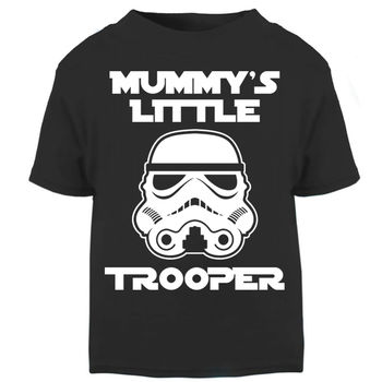 Mummy's Little Trooper Kid's T Shirt, 3 of 3