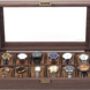 Multiple Slots Watches Box With Real Glass Topped, thumbnail 8 of 11